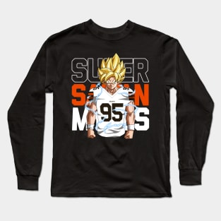 Super Saiyan Myles Garrett Long Sleeve T-Shirt